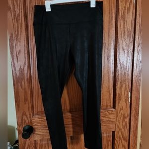 Vera Wang Faux Leather Leggings XL